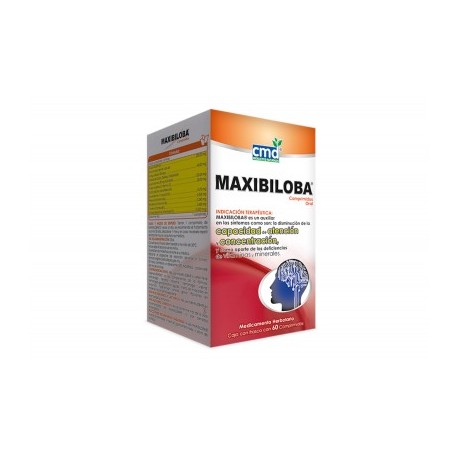 Medicamento Herbolario Maxibiloba capsulas Nice V110