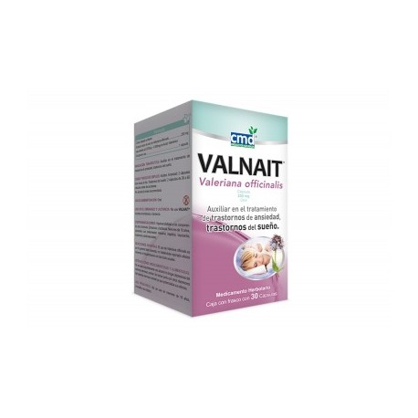 Medicamento Herbolario Valnait capsulas Nice V111
